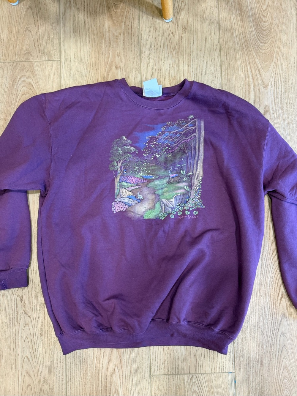 Vintage -90s- NEW without tags northern reflection sweatshirt